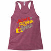 mom's gonna snap Racerback Tank