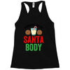 working on my santa body Racerback Tank