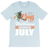 Halloween Kings Are Born In July T-Shirt