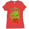 ask me about my zombie disguise! Ladies Fitted T-Shirt