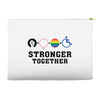 Stronger Together Accessory Pouches