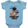 who loves cavalier king charles Baby Bodysuit