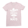 drinko de mayo Ladies Fitted T-Shirt