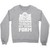 training to unlock my titan form Crewneck Sweatshirt