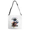 who loves doberman Adjustable Strap Totes