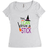 i can a drive a stick Women's Triblend Scoop T-shirt