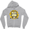 meowth breading1 Zipper Hoodie