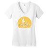the ghost cruiser Women's V-Neck T-Shirt