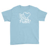 girls fish too only prettier Youth Tee