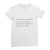 auto correct shut Ladies Fitted T-Shirt