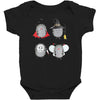 halloween hedgehogs Baby Bodysuit
