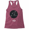 Virgo Zodiac Sign Minimal Design Racerback Tank