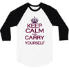 keep calm and do it yourself 3/4 Sleeve Shirt
