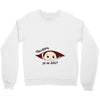 July Peeking Out Baby Boy in Spanish Crewneck Sweatshirt