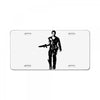 the road warrior License Plate