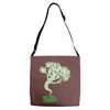 saw a ghost Adjustable Strap Totes
