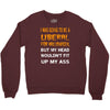 liberal for halloween Crewneck Sweatshirt