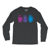 Colorful Cats Long Sleeve Shirts