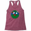 who watches the pizza Racerback Tank