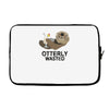 otterly wasted drinking Laptop sleeve