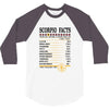 Scorpio Facts Zodiac 3/4 Sleeve Shirt