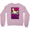 the beateggs !!! purple Crewneck Sweatshirt