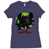 nick night fury Ladies Fitted T-Shirt