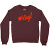 love vinyl Crewneck Sweatshirt