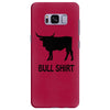 bull shirt funny small humor crude awesome beer tee cool geek nerd hum Samsung Galaxy S8 Plus