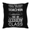 This 2 ND Grade Teacher Has An Amazing! Class Throw Pillow