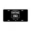 original parts vintage established 1961 perfectly aged License Plate