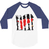 red running hood 3/4 Sleeve Shirt