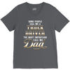 Truck Driver Dad V-Neck Tee