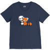 panda hug V-Neck Tee