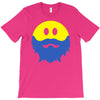 bearded smiley face T-Shirt