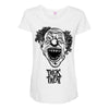 trick or treat Maternity Scoop Neck T-shirt