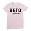 Beto For Senate With Stars Ladies Fitted T-Shirt