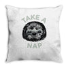 take a nap Throw Pillow