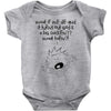 what if we die Baby Bodysuit