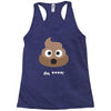 cute poo Racerback Tank
