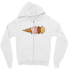 quadruple dip towe Zipper Hoodie
