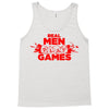 real men and women play games Tank Top
