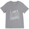 tattooed dad V-Neck Tee