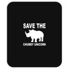 chubby unicorn Mousepad