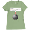 tk 421 review Ladies Fitted T-Shirt