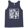 v3 eat sleep snap Tank Top