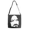 charles manson retro Adjustable Strap Totes