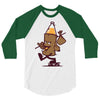 cool characters 3/4 Sleeve Shirt