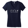 i ate some pi Women's V-Neck T-Shirt