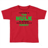 I'm Not Saying I'm The Hulk Toddler T-shirt